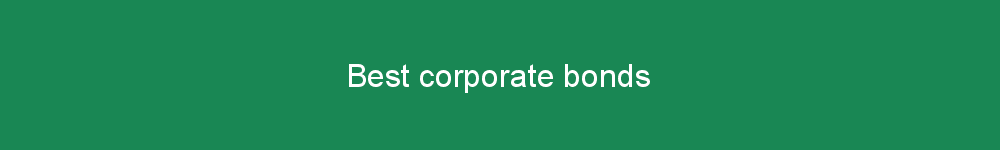 Best corporate bonds