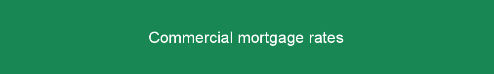 Commercial mortgage rates