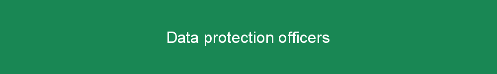 Data protection officers