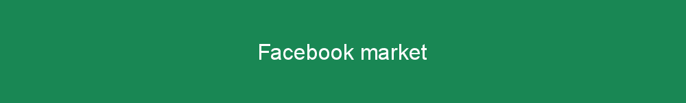 Facebook market