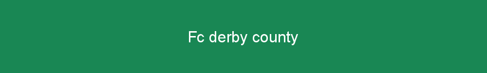 Fc derby county
