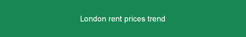 London rent prices trend