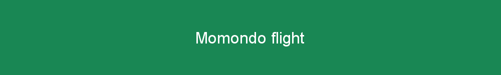 Momondo flight