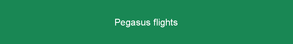 Pegasus flights