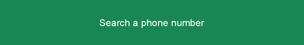 Search a phone number