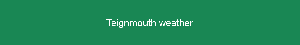 Teignmouth weather