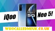  iQOO Neo 5, smartphone, new, 5G, premiere