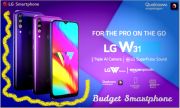 LG W31, smartphone, novelty, cool phone, LTE, budget smartphone
