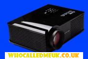 HD projector, home entertainment, promotion, watching movies