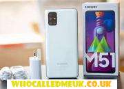 Samsung Galaxy M51, smartphone, telephone, calling, calling