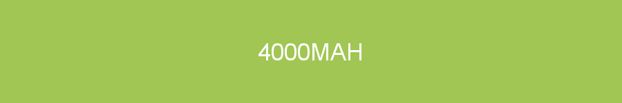 4000mAh