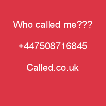 7508716845