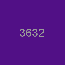 3632