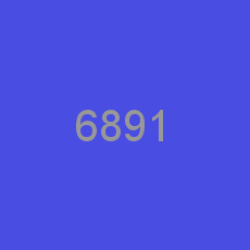 6891