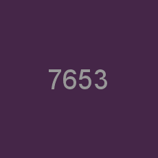 7653