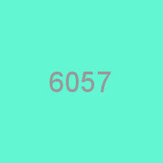 6057