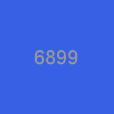 6899